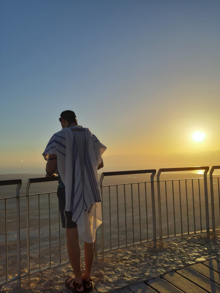 מצדה בזריחה - צילמה מיה וולף