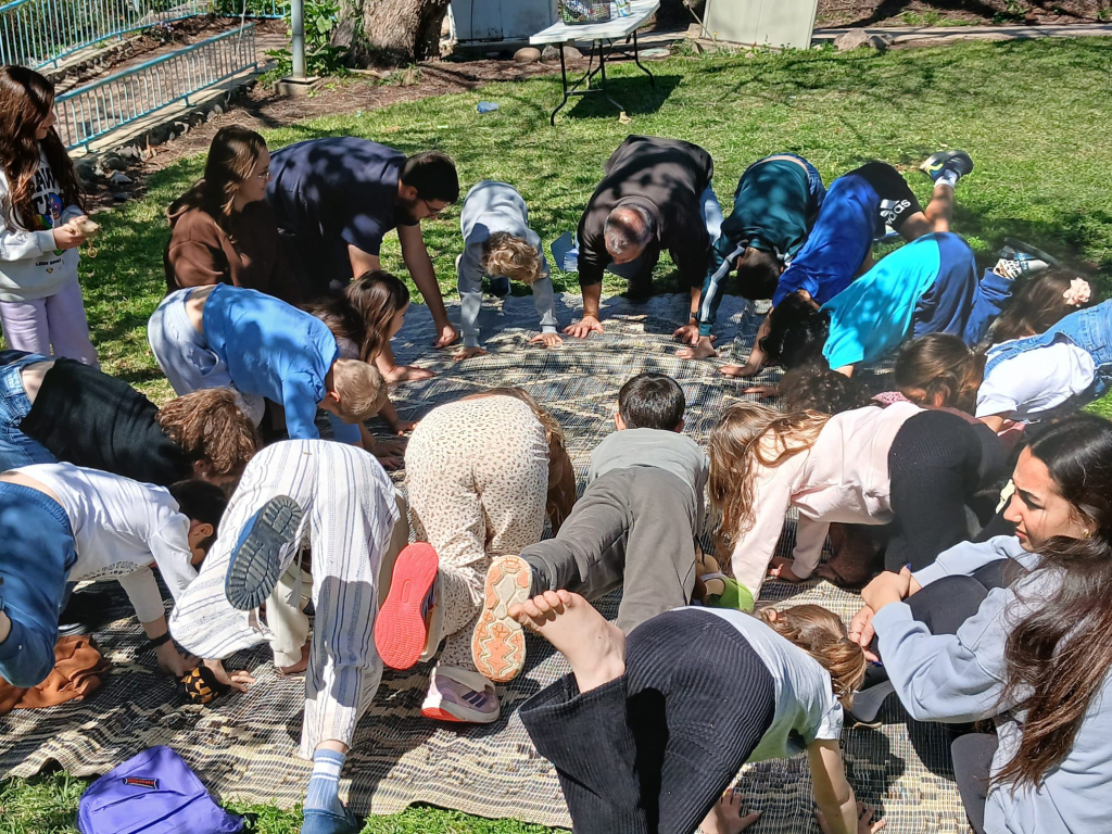 ילדי יישובי הגולן בפעילויות חינוכיות של רשות הטבע והגנים, צילום - נעמה מנספלד, רשות הטבע והגנים 